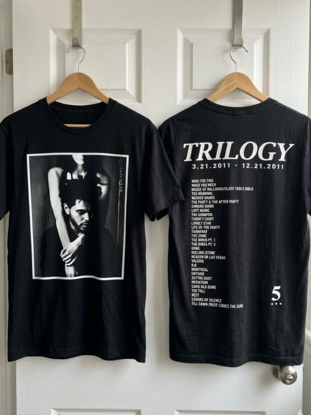 The Weeknd Trilogy 5 Year Anniversary T-Shirt